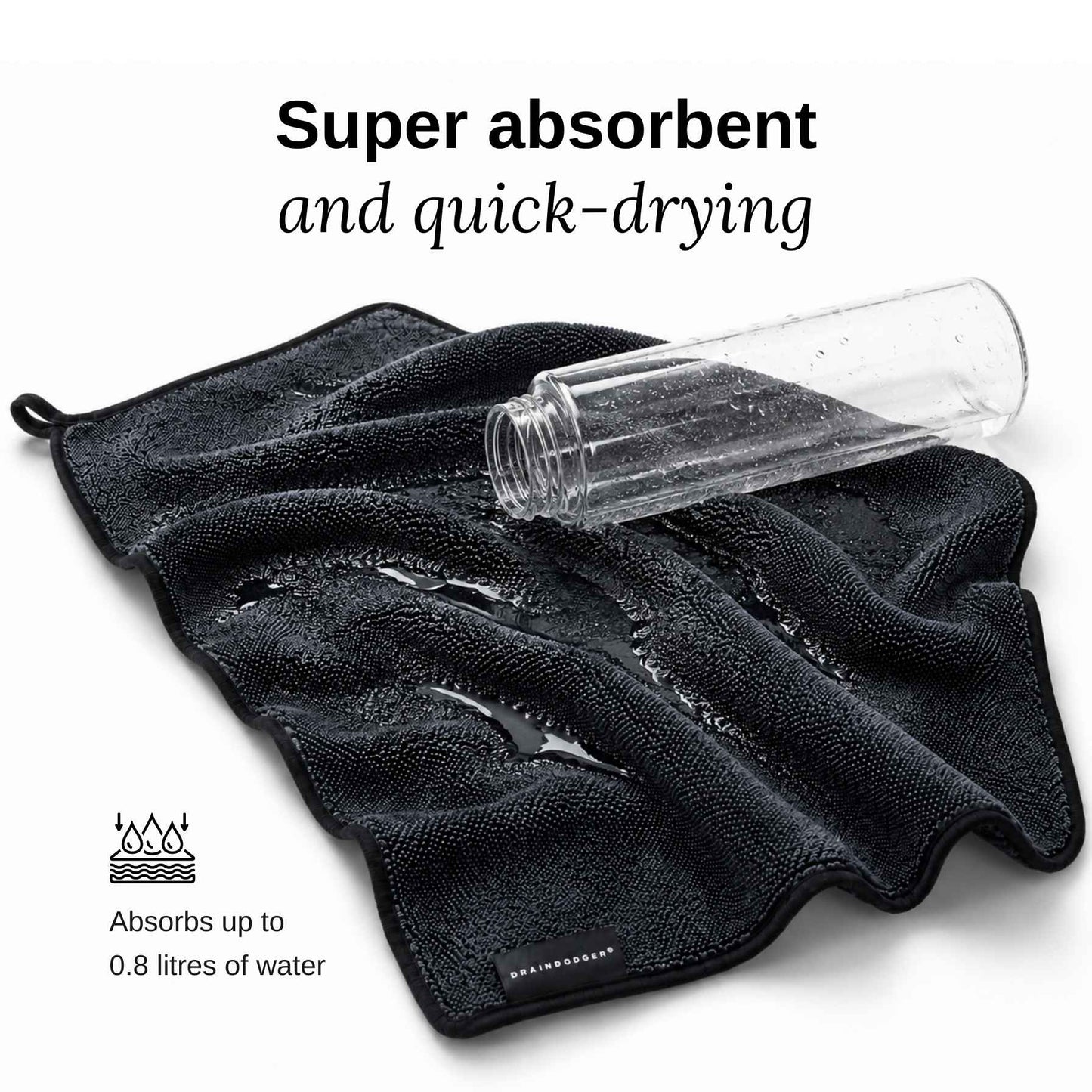 ShowerDry - Trockentuch für das Badezimmer